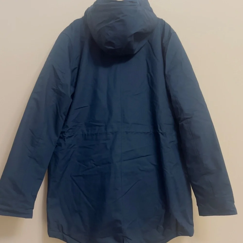 Men’s HOODLAMB Long Parka Hooded Jacket – Size XL – New